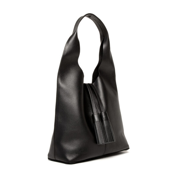 bolsa hobo negra